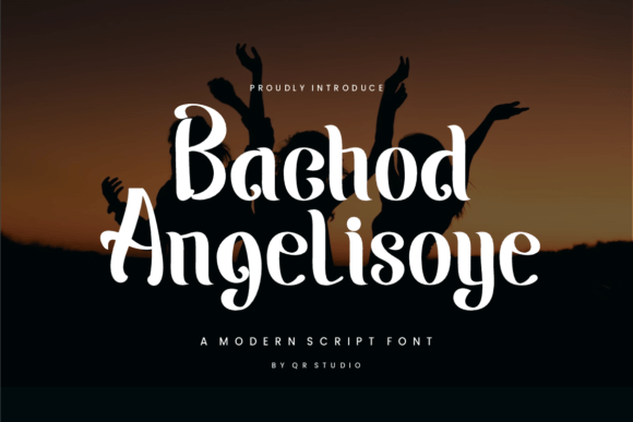 Bachod Angelisoye: A Sweet Script Font for Editorial Design