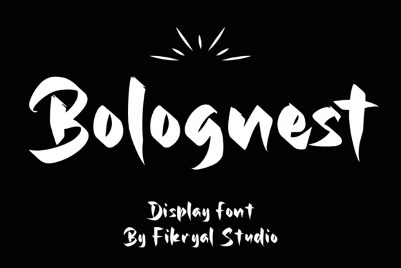 Bolognest: A Handwritten Display Font for Web Design