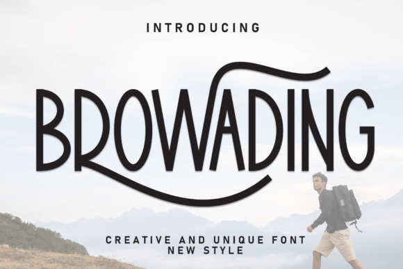 Browading: A Sweet Handwritten Font for Web Design