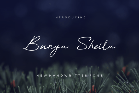 Bunga Sheila: The Ultimate Elegant Script Font