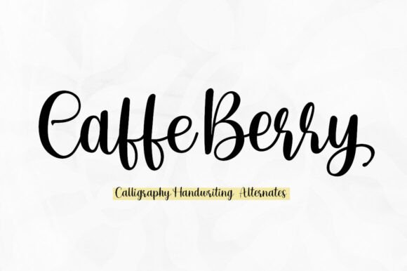 Cafeberry: A Natural Ink Script Font for Web Design