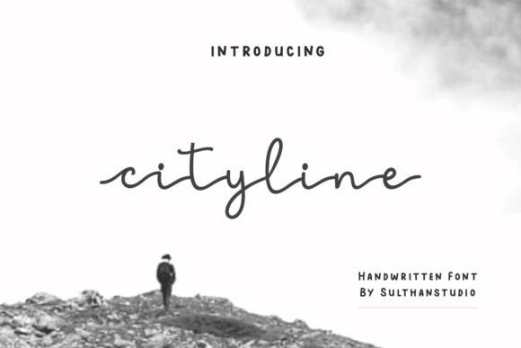 City Line: The Elegant Handwritten Font for Crafters