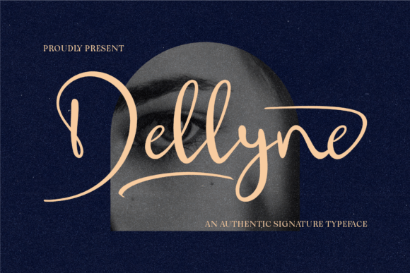 Dellyne: A Graceful Script Handwritten Font for Editorial Design