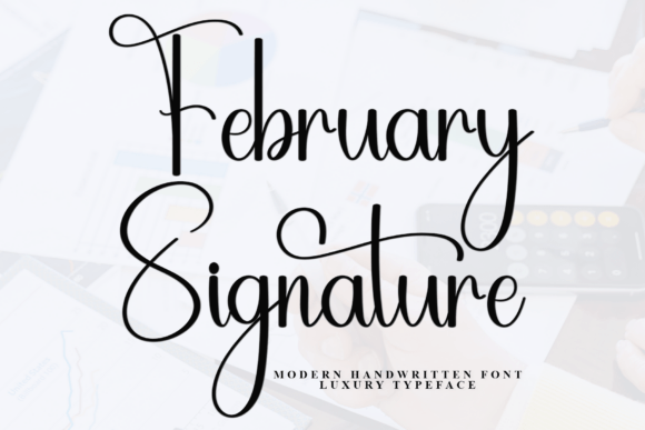 February Signature: A Premium Script Font for Web Design
