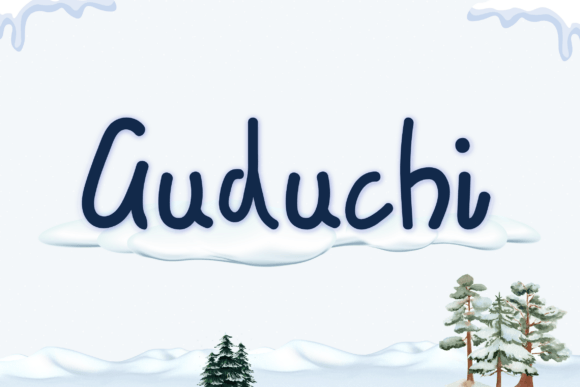 Guduchi Handmade: A Creative Script Font for Marketers