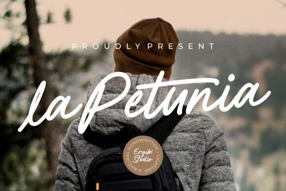 La Petunia: A Natural Script Font for Authentic Branding