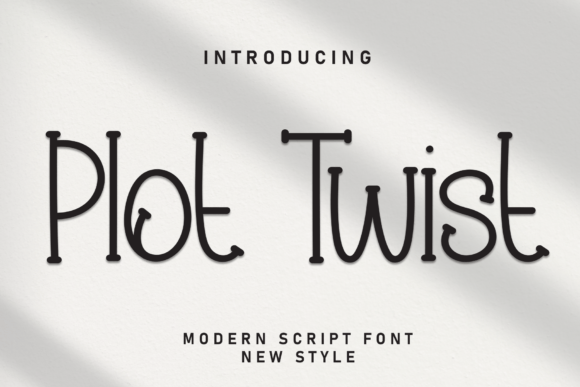 Plot Twist: A Sweet Handwritten Font for Branding