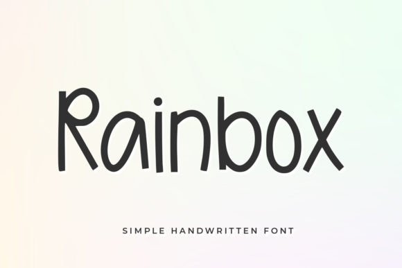 Rainbox: A Sweet Script Handwritten Font Review