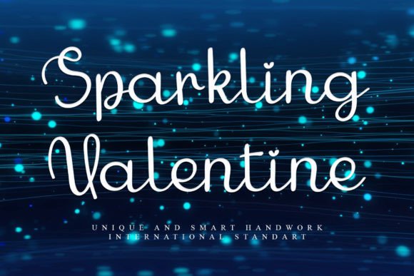 Sparkling Valentine: The Elegant Script Font for Marketers