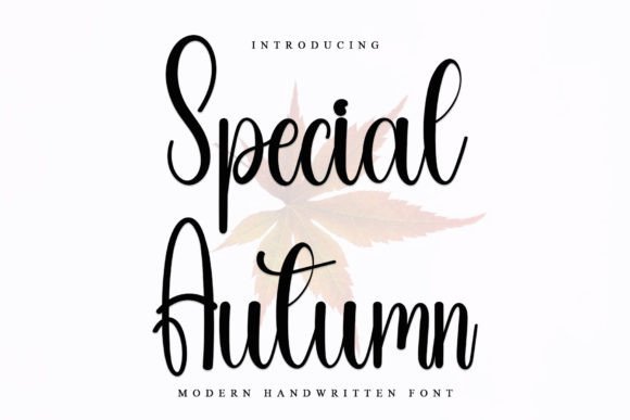 Special Autumn: A Stylish Script Font Review