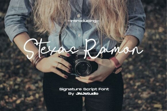 Stexas Ramon: The Elegant Signature Font for Editors