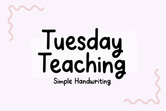 Tuesday Teaching: A Sweet Handwritten Font for Editors