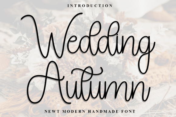 Wedding Autumn: A Script Handwritten Font for Web Design